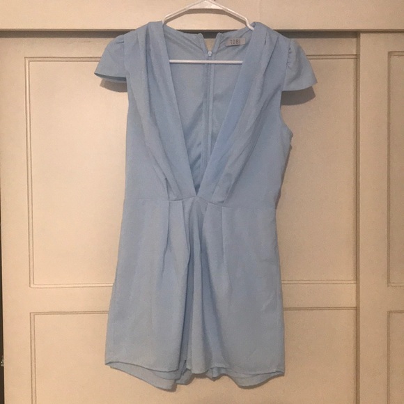 Tobi Dresses & Skirts - Light blue Tobi Romper M